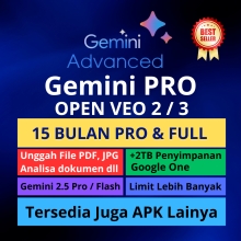 Akun Gemini Premium 1 Tahun