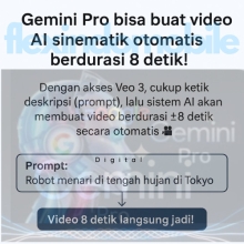 Gemini Pro + Veo 3: Bikin Video AI Keren dari Teks