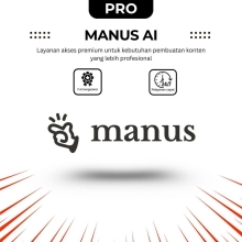 Paket Akses Premium Manus Pro – 8000 Credits Selama 1 Bulan