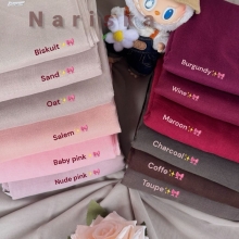 Hijab Segi Empat Paris Jadul
