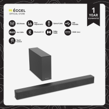 Soundbar Bluetooth dengan Subwoofer – Musik yang Lebih Hidup