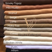 Kerudung Segi Empat Polos Varisha Neci 2 Sisi