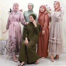 Legging & Manset Stylish Warna Hitam
