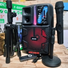 Speaker Karaoke Bluetooth 8809LED
