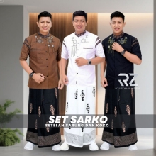 Set Sarko Batik Kombinasi