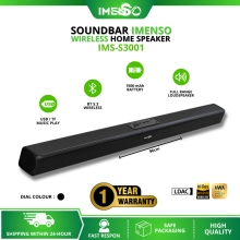 IMENSO S3001 Soundbar: Speaker Elegan untuk Pengalaman Audio Maksimal