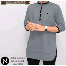 Kemeja Koko AGAM – Gaya Modern untuk Pria