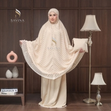 Mukena Dewasa Mewah Natasha Series – 2in1 by Savina