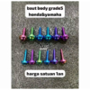 Baut Body Titanium Honda & Yamaha