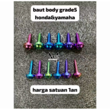 Baut Body Titanium Honda & Yamaha