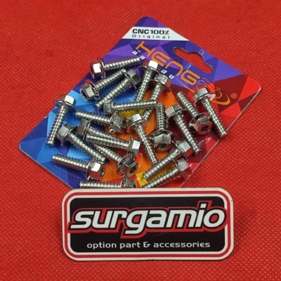 Baut Filter Probolt 2 Kunci Hexagon Stainless Chrome