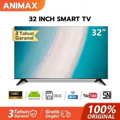 Smart TV ANIMAX 32 Inch – Versi Digital Terbaru