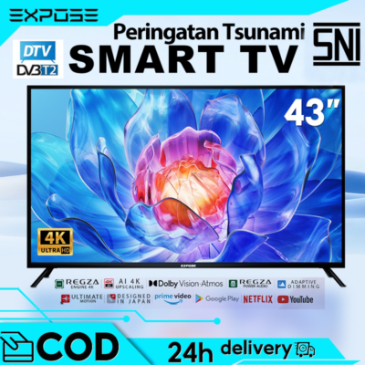 Smart TV EXPOSE FHD 32/43 Inch – Dolby Audio