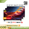 Smart TV EXPOSE 43 Inch Android – 4K Ultra HD dengan Dolby Audio