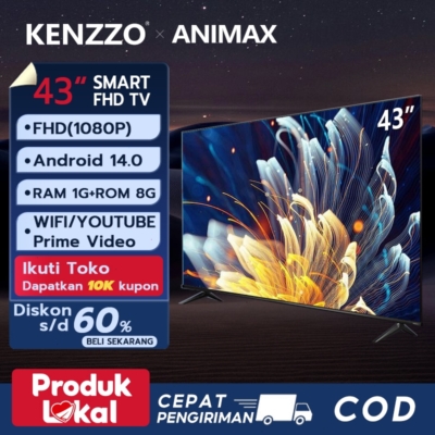 TV LED FHD 43/32 Inch – Kualitas Gambar Jernih dan Suara Menggelegar