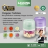 Chopper Mini Portable SAMONO – Gilingan Bumbu & Daging Tanpa Kabel