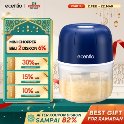 Ecentio Chopper 250ml – Penggiling Serbaguna