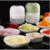 Chopper Mini Portabel USB – Penggiling Bumbu & Daging