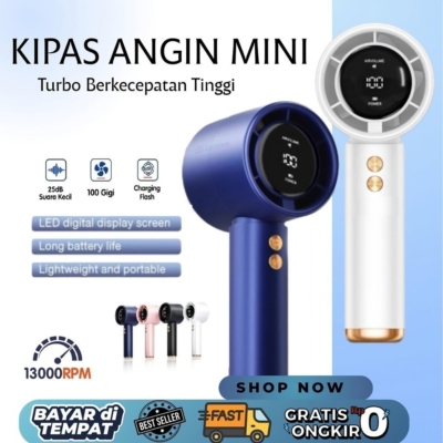 Kipas Angin Genggam Turbo 100 Gear