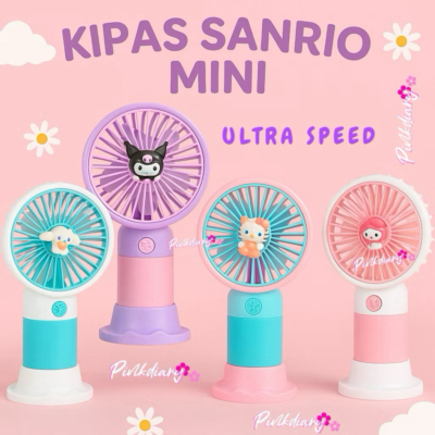 Kipas Angin Mini Lucu dan Portabel