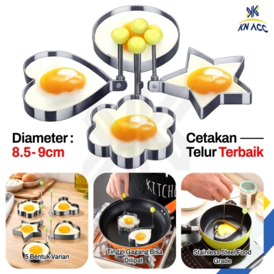 Cetakan Telur Serbaguna Stainless Steel