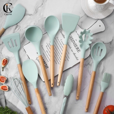 Spatula Sutil Silicone 12in1 – Multifungsi untuk Dapur