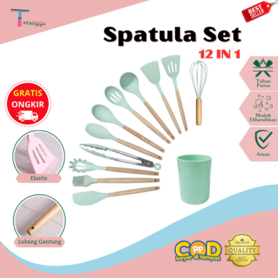 Spatula Sutil Silikon 12in1