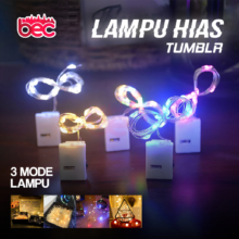 Lampu Hias Tumbler LED – Dekorasi Natal yang Memukau
