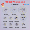 Modul PCB Lampu LED AC Versatile