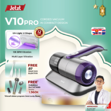 Vacuum Cleaner Anti Debu Jetzt V10 PRO dengan Teknologi UV