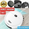 Robot Penyedot Debu Mini – Sapu, Sedot, Pel