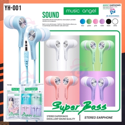 Earbud Musik HF Angel