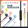 Earphone Stereo U19 Macaron – Extra Bass Handsfree