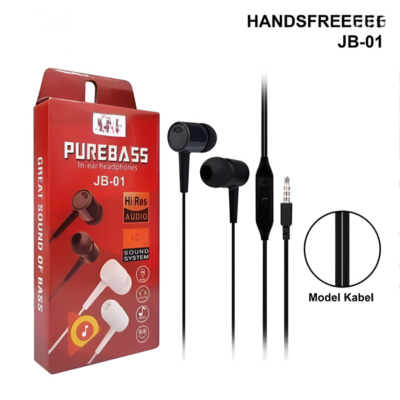 Handsfree JB-01 Super Bass – Earphone Nyaman dan Berkualitas