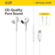 KiiP Earphone Stereo Handsfree dengan Microphone