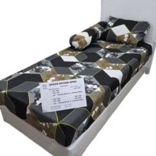 Sprei Katun Premium Motif Kotak Estetik