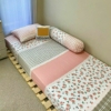 Sprei Katun Halus dengan Sarung Bantal dan Guling