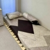 Sprei Katun Halus dengan Sarung Bantal dan Guling
