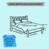 Sprei Kartun Motif Beruang Rainbow Aesthetic