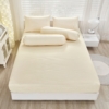 Set Sprei Motif Emboss Microfiber Simple Efisien Best Seller