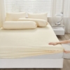 Set Sprei Motif Emboss Microfiber Simple Efisien Best Seller