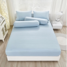 Set Sprei Motif Emboss Microfiber 180x200cm