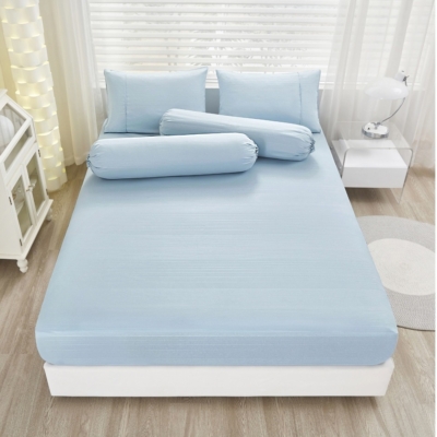 Set Sprei Motif Emboss Microfiber 180x200cm