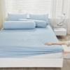 Set Sprei Motif Emboss Microfiber 180x200cm