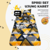 Sprei Aesthetic Motif Kotak
