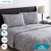 Set Bedcover Motif Bunga