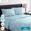Set Bedcover Motif Bunga