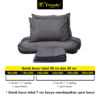 Set Sprei Modern Abu-abu