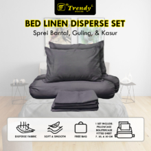 Set Sprei Modern Abu-abu