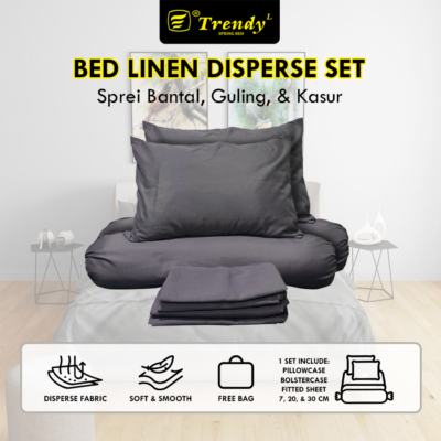 Set Sprei Modern Abu-abu